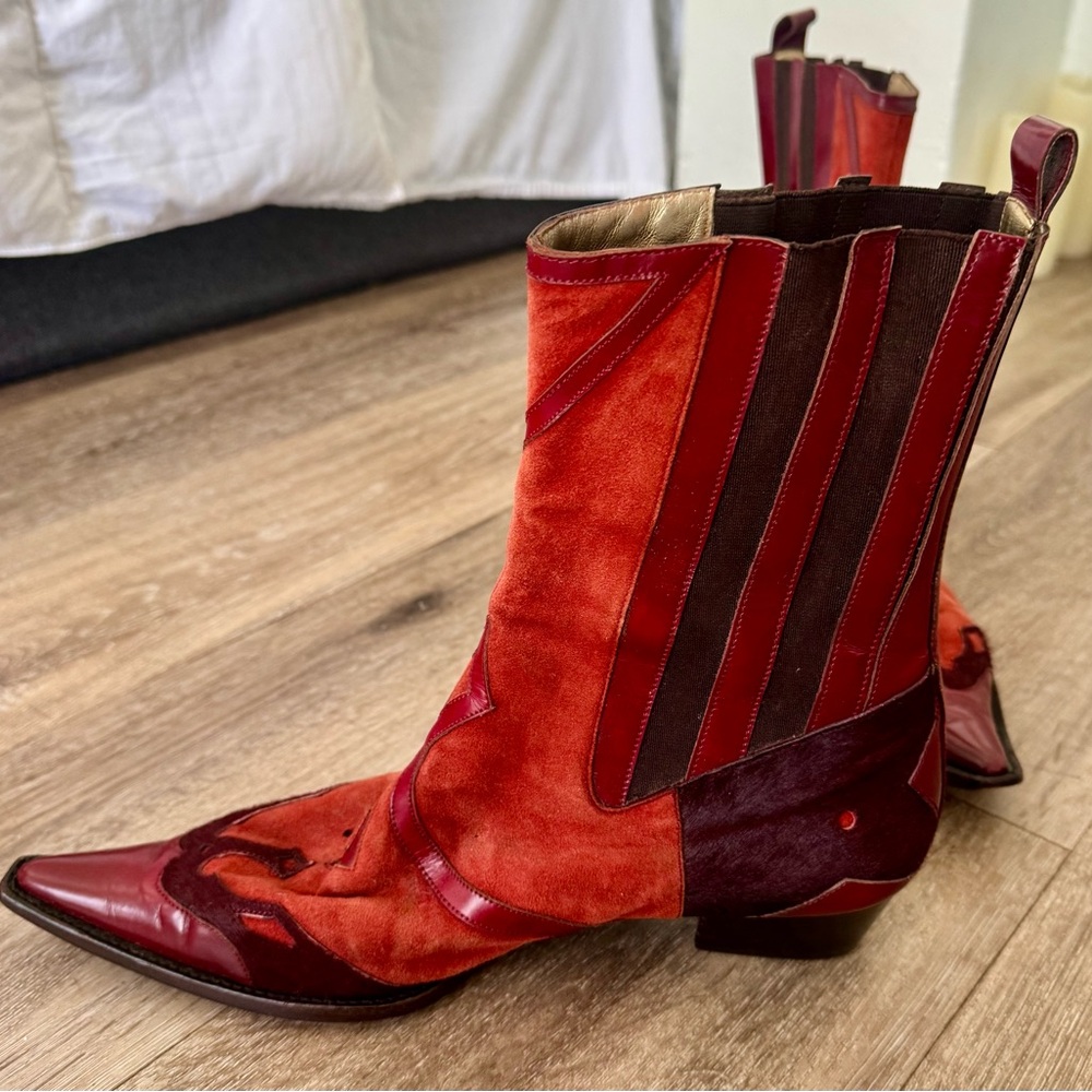 VINTGE RARE Dolce and Gabbana Cowboy Boots